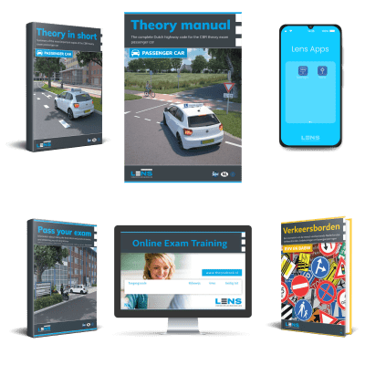 Car Theory Book English Complete Package 2021 - License B Theory Learning Manual - Lens Meda
